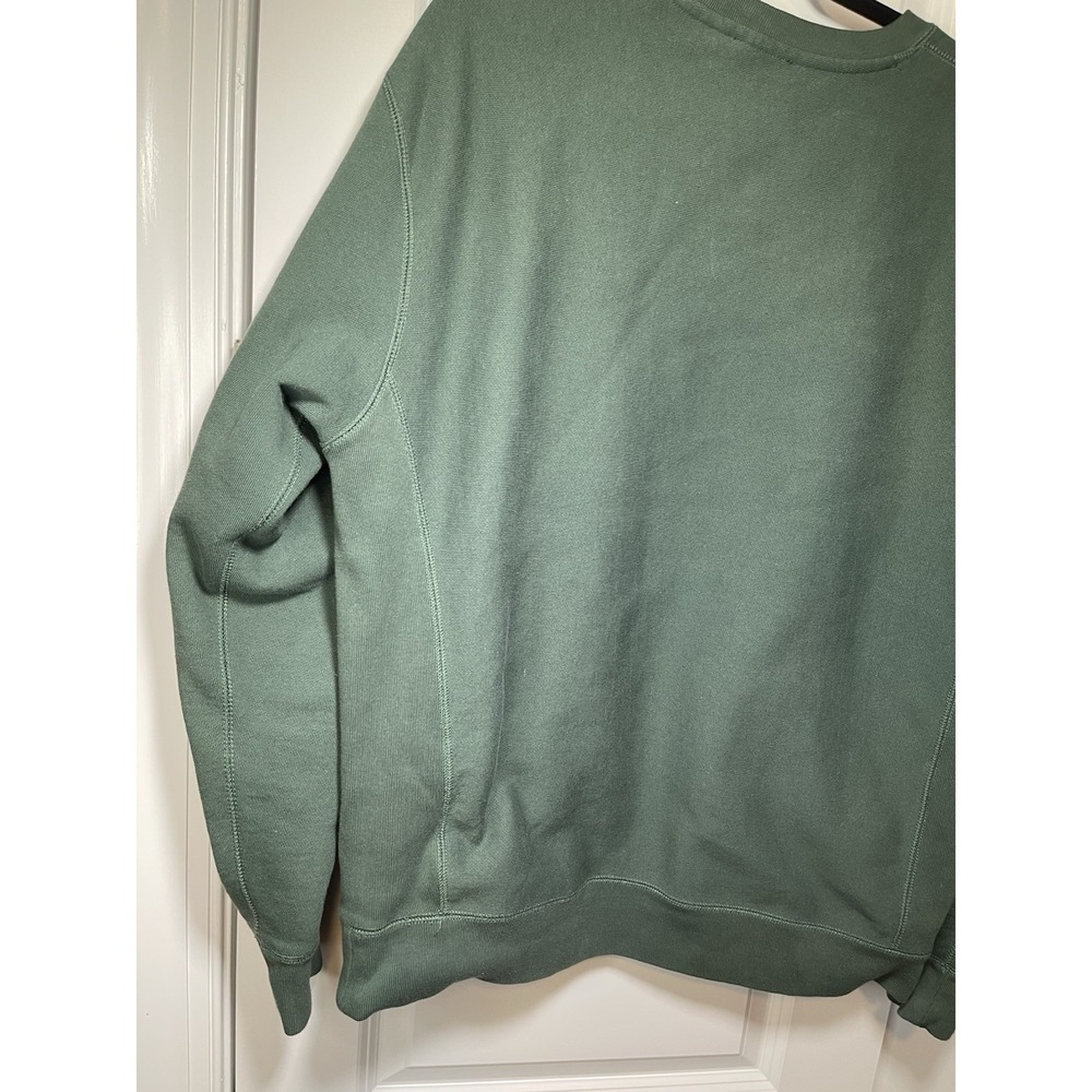Simply Lemonade Embroidered Crew Neck Sweatshirt Green Size XL - Picture 11 of 11